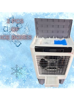 BONAI Portable Air Cooler with Remote, Evaporative cooling fan, Air Conditioner 550W, 16000 m³/h, 120L Water Storage, Portable AC Unit, Cooling Fan for 50-100m², Eco-Friendly, Natural Cooling, 23KG  - Image 5