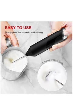 Generic Battery Powered Drink Mixer for Matcha Coffee, Milk Frother Handheld, Electric Portable Whisk Drink Mixer Mini Foam Maker for Hot Chocolate Frappe Latte  - Image 5