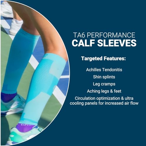 OS1st Thin Air Compression Calf Sleeves TA6 for running, maximizing airflow and relieving shin splints - Image 5