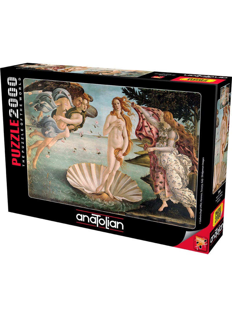 Anatolian 2000 Piece Puzzle / Birth of Venus - Code 3966  - Image 1