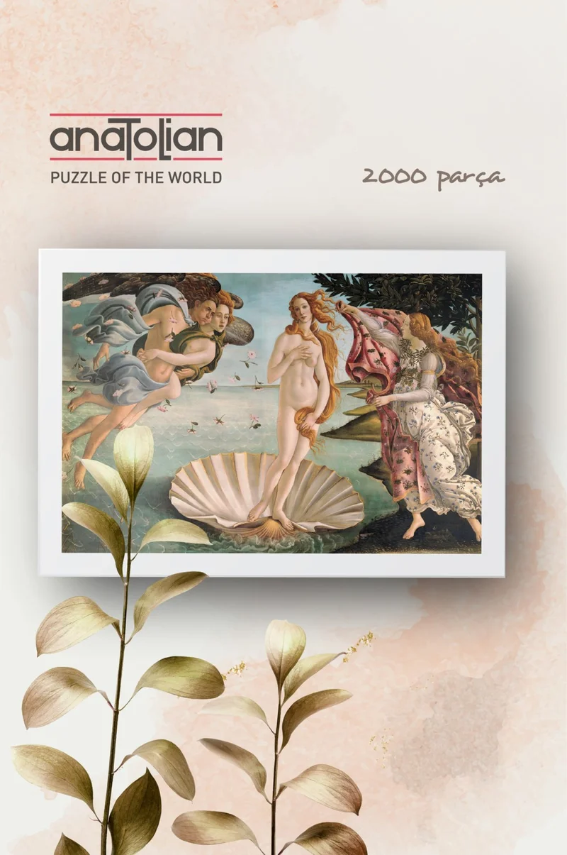 Anatolian 2000 Piece Puzzle / Birth of Venus - Code 3966