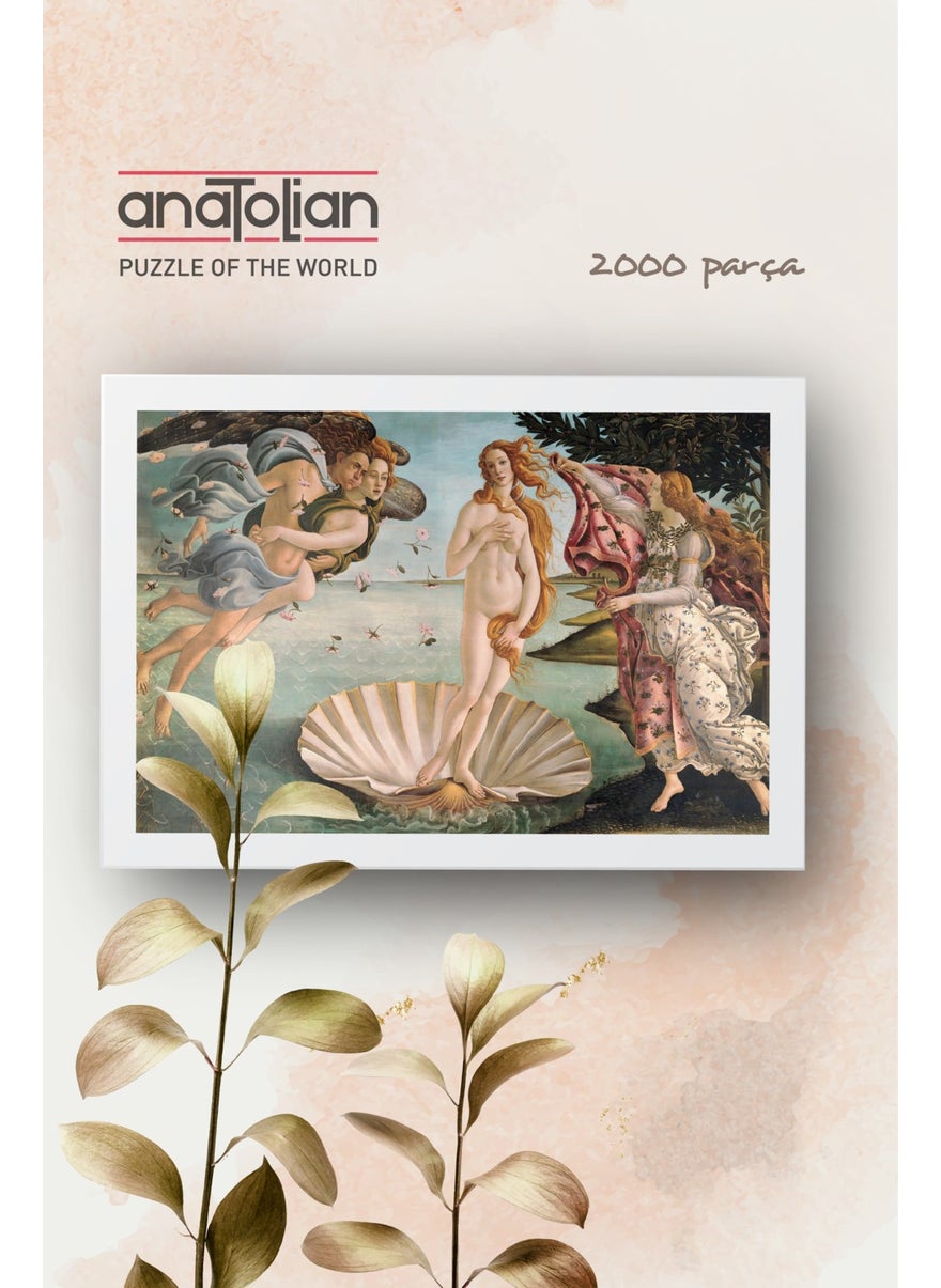 Anatolian 2000 Piece Puzzle / Birth of Venus - Code 3966  - Image 4