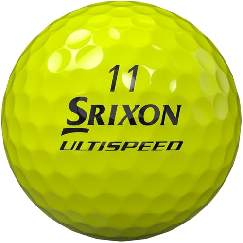 Srixon QStar Ultispeed Golf Balls Tour Yellow - Image 3