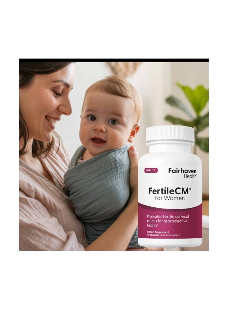 fairhaven health FertileCM for Women 90 Capsules - Image 2