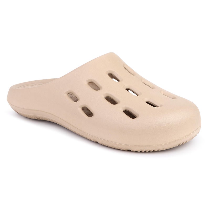 Hygear Men's Moulded Clog Slipper-Hg-Ge-1015-Light Beige-8 - Image 5
