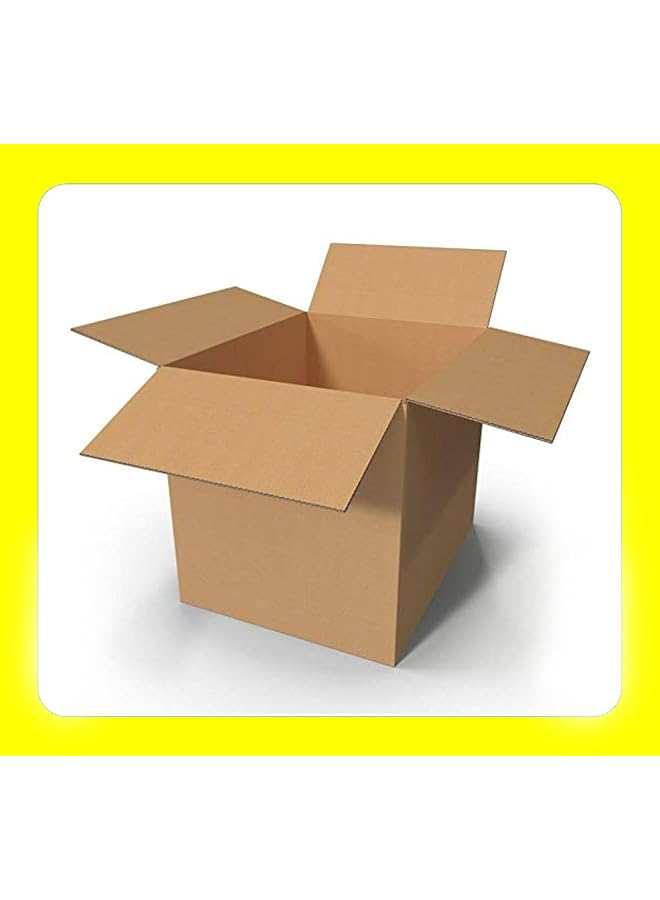 erorex 5 Pack Carton Box Large Double Wall 100 Percent Recyclable Corrugated Cardboard Moving Boxes With 32 Kg Capacity 45 X 45 X 70 Cm Brown Carton For Packaging Shipping And Storage 5 Ply Brown - Image 3