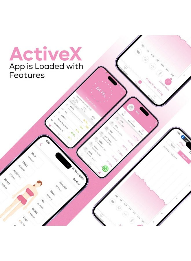 مقياس تكوين الجسم الذكي Savvy من ActiveX (أستراليا) | وزن الجسم ومؤشر كتلة الجسم ودهون الجسم وكتلة العظام والمزيد | تطبيق ActiveX مجاني | بطاريات متضمنة | ضمان لمدة 24 شهرًا - pzsku/ZC54D82F6894529B356AEZ/45/_/1737806125/34b1c8d7-31ca-4338-8e81-18e94a8529d2