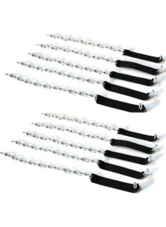 Sebura 10-Piece Practical Auto Removable Skid Chain, Ten-Plug-On Tire Anti-Slip Snow Chain, New Generation Removable Anti-Slip Practical Car Vehicle Tire Chain  - Image 1