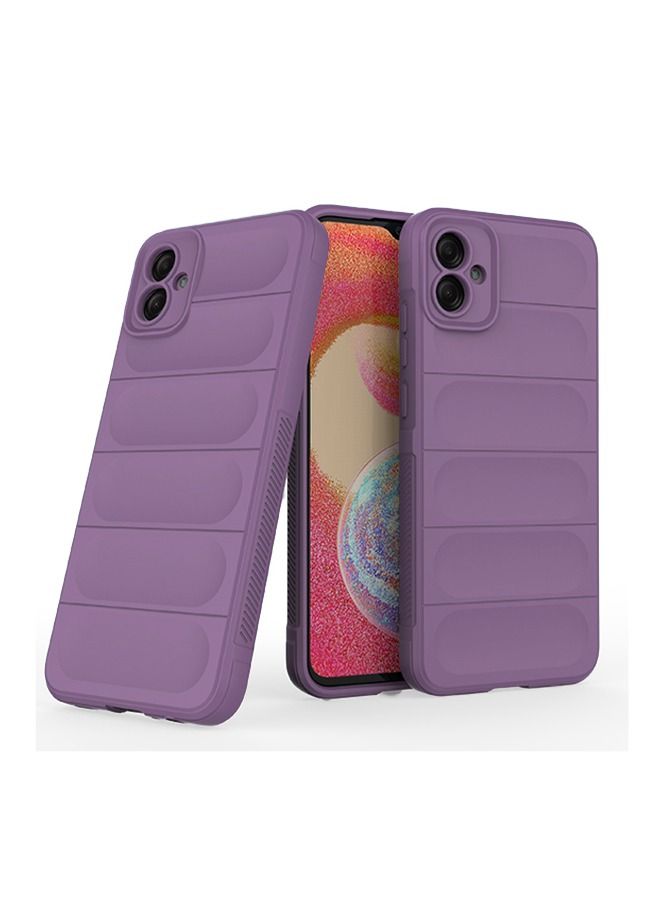 Samsung Galaxy A04e Case Cover Scratch-Resistant Shock-Absorbing and Anti-Fall Slim Soft and Comfortable Back Cover Compatible with Samsung Galaxy A04e Purple - Image 1