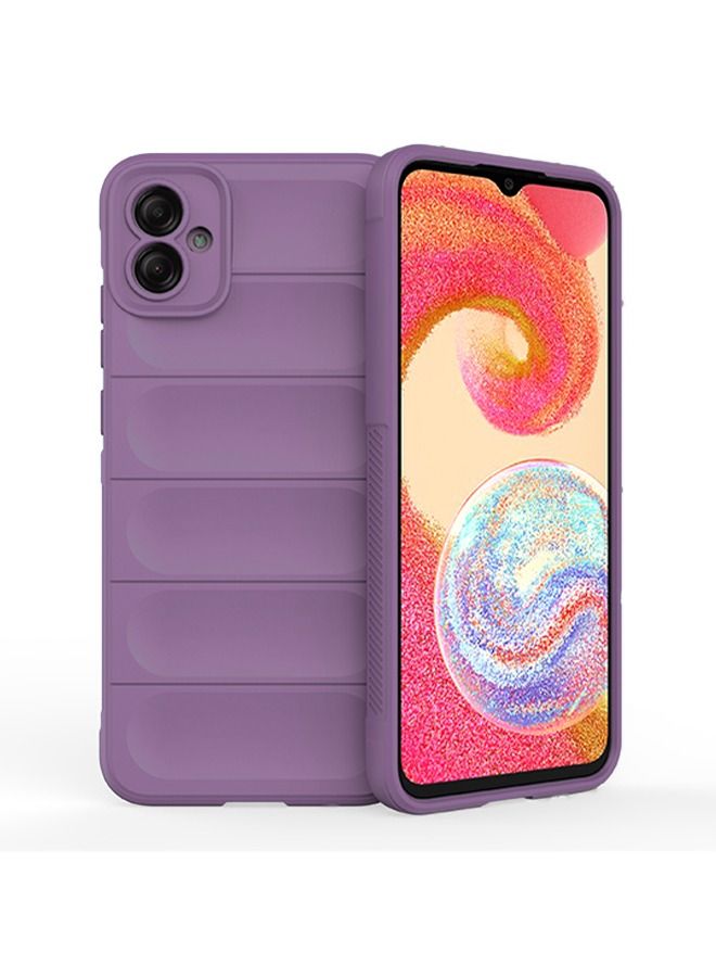 Samsung Galaxy A04e Case Cover Scratch-Resistant Shock-Absorbing and Anti-Fall Slim Soft and Comfortable Back Cover Compatible with Samsung Galaxy A04e Purple - Image 3