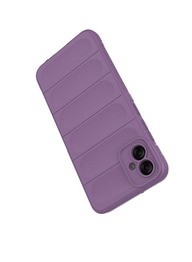 Samsung Galaxy A04e Case Cover Scratch-Resistant Shock-Absorbing and Anti-Fall Slim Soft and Comfortable Back Cover Compatible with Samsung Galaxy A04e Purple - Image 4