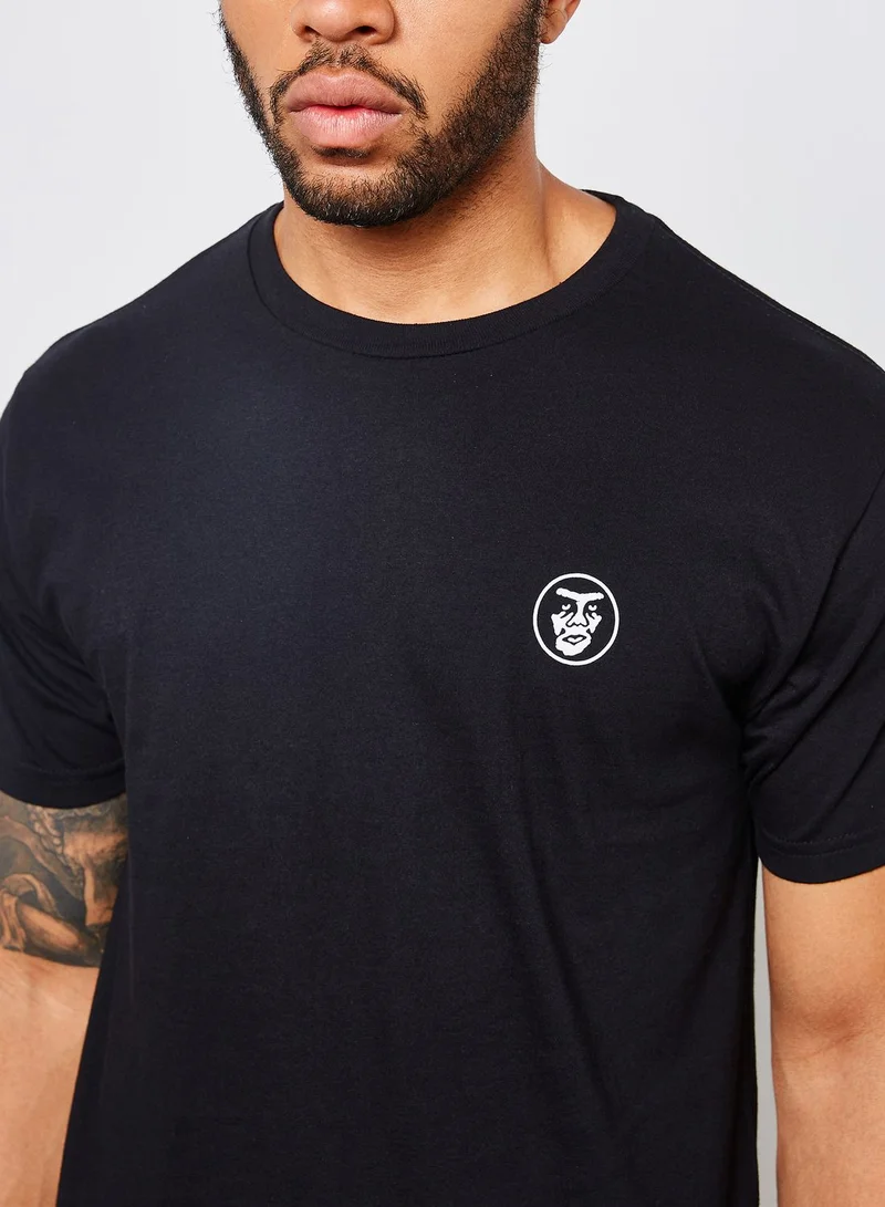 OBEY Creeper Circle Print  T-Shirt