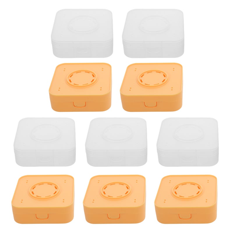 10pcs Puff Storage Box For Makeup Sponge - Face Powder Container - Empty Cushion Foundation Case - Beauty Holder - Image 1