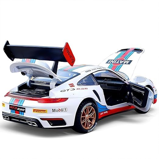 MICROMINI Die-Cast Model Car, 1:32 Scale, Opening Doors & Hood, Ages 8+, Collectible Display - Image 2