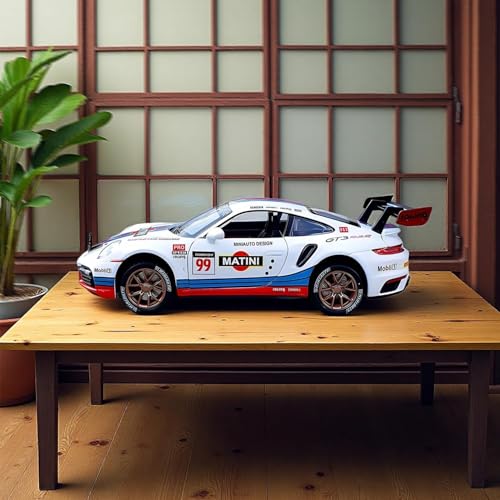 MICROMINI Die-Cast Model Car, 1:32 Scale, Opening Doors & Hood, Ages 8+, Collectible Display - Image 4