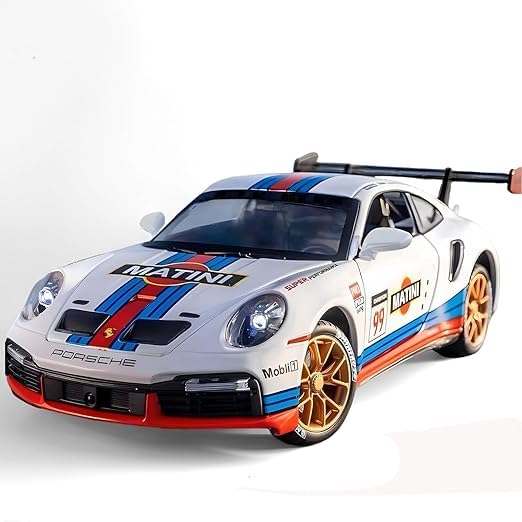 MICROMINI Die-Cast Model Car, 1:32 Scale, Opening Doors & Hood, Ages 8+, Collectible Display - Image 1