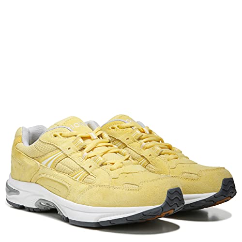 Vionic Women's Walker Classic Comfortable Leisure Shoes- Supportive Walking Sneakers That Include Three-Zone Comfort with Orthotic Insole Arch Support, Sun Marshmallow Suede, 12 B, Sun Marshmallow - Image 2