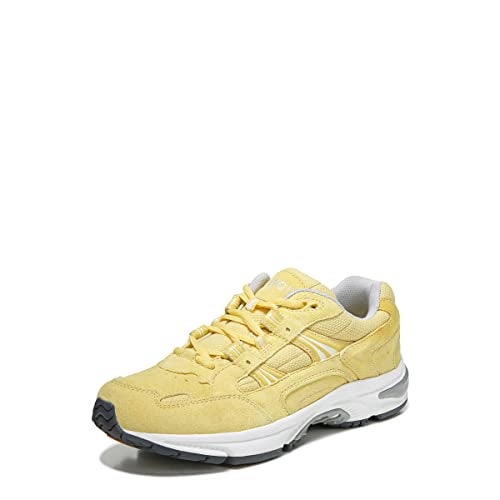 Vionic Women's Walker Classic Comfortable Leisure Shoes- Supportive Walking Sneakers That Include Three-Zone Comfort with Orthotic Insole Arch Support, Sun Marshmallow Suede, 12 B, Sun Marshmallow - Image 1