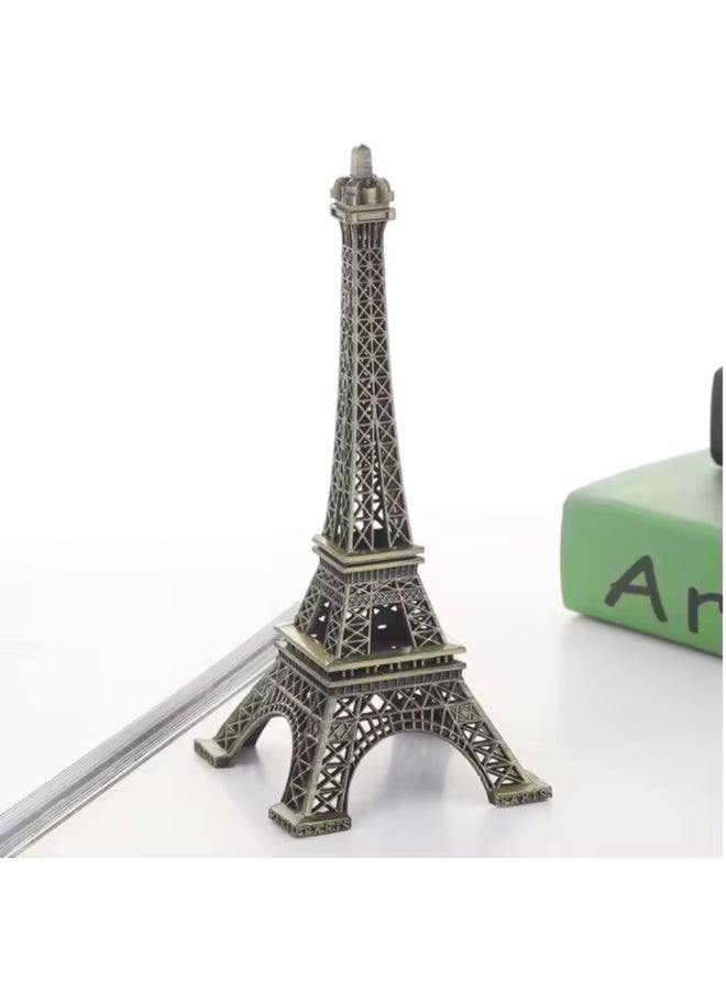 Eiffel Tower Paris Sculpture, 3D Model Table Décor Souvenir, Elegant Home & Office Showpiece - Image 3