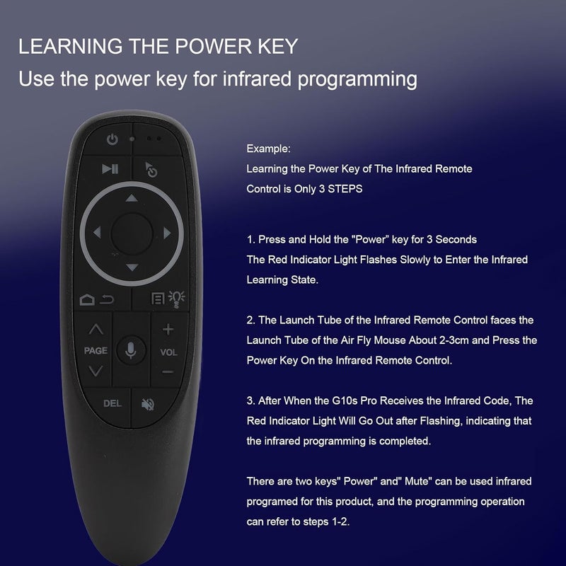 2.4g Bt 5.0 Fly Air Mouse Remote, Than 10m Infrared Pc Remote, Wireless Air Mouse for Android Tv Boxes, Projectors, Computers, Htpcs, Pctvs - Image 5