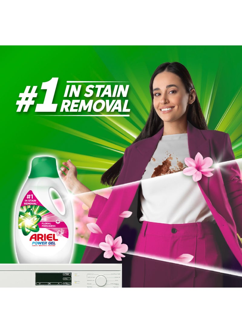 Ariel Automatic Floral Freshness Laundry Detergent Liquid Gel 1L  - Image 2