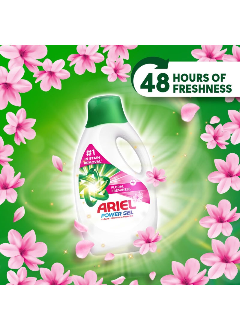 Ariel Automatic Floral Freshness Laundry Detergent Liquid Gel 1L  - Image 5