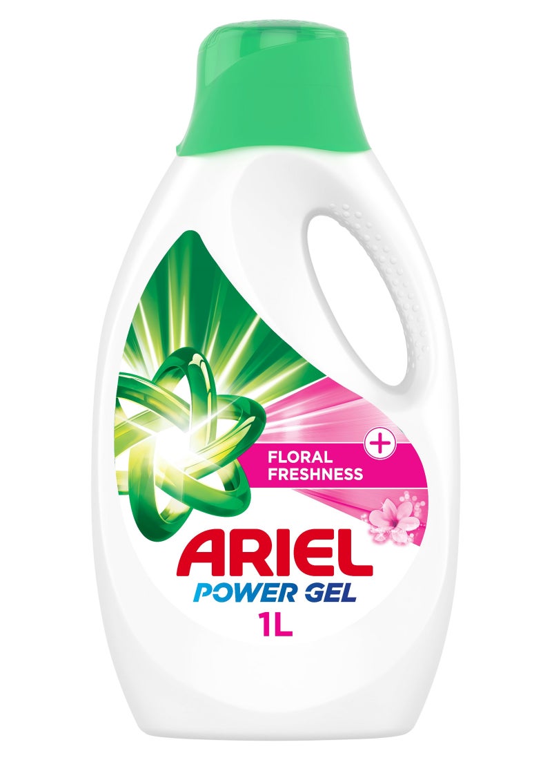 Ariel Automatic Floral Freshness Laundry Detergent Liquid Gel 1L - Image 1