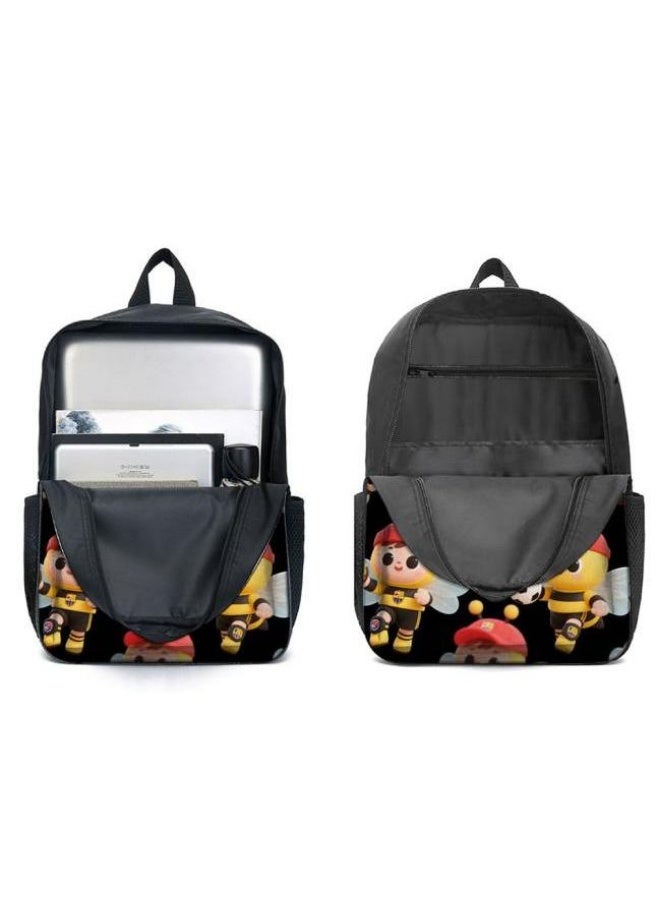 Bright Li Fire Unlock the new fashion of childish fun! Three-piece set of bags, cartoon elements for children and teenagers (students, children, friends' outings, mountain climbing, schooling, etc. can be used) - 105 - Image 4
