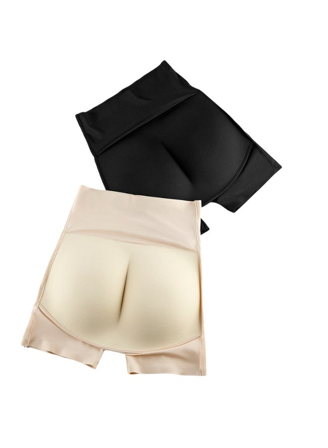 KUYING High Waisted Anti Glare Postpartum Waist Cinching And Hip Lifting Safety Pants For Body Shaping Set Of 2 - Image 1