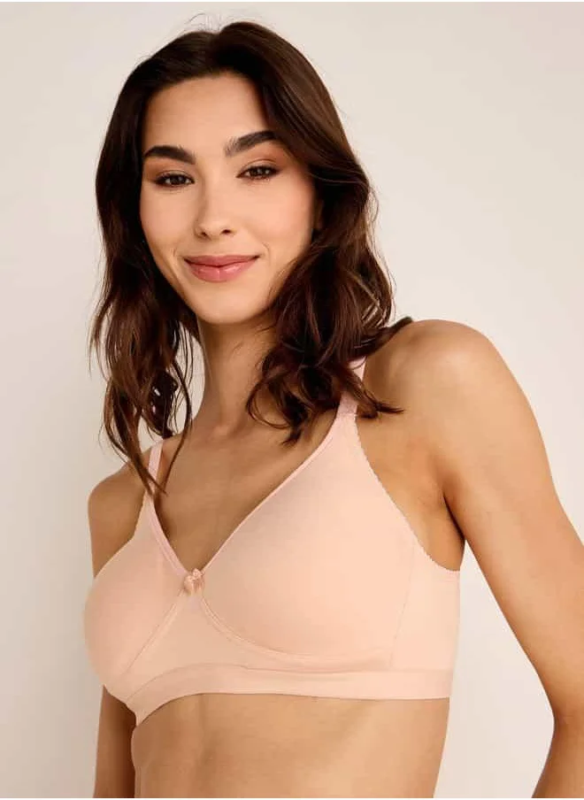 FAV Adjustable Strap Bra with Hook and Eye Closure