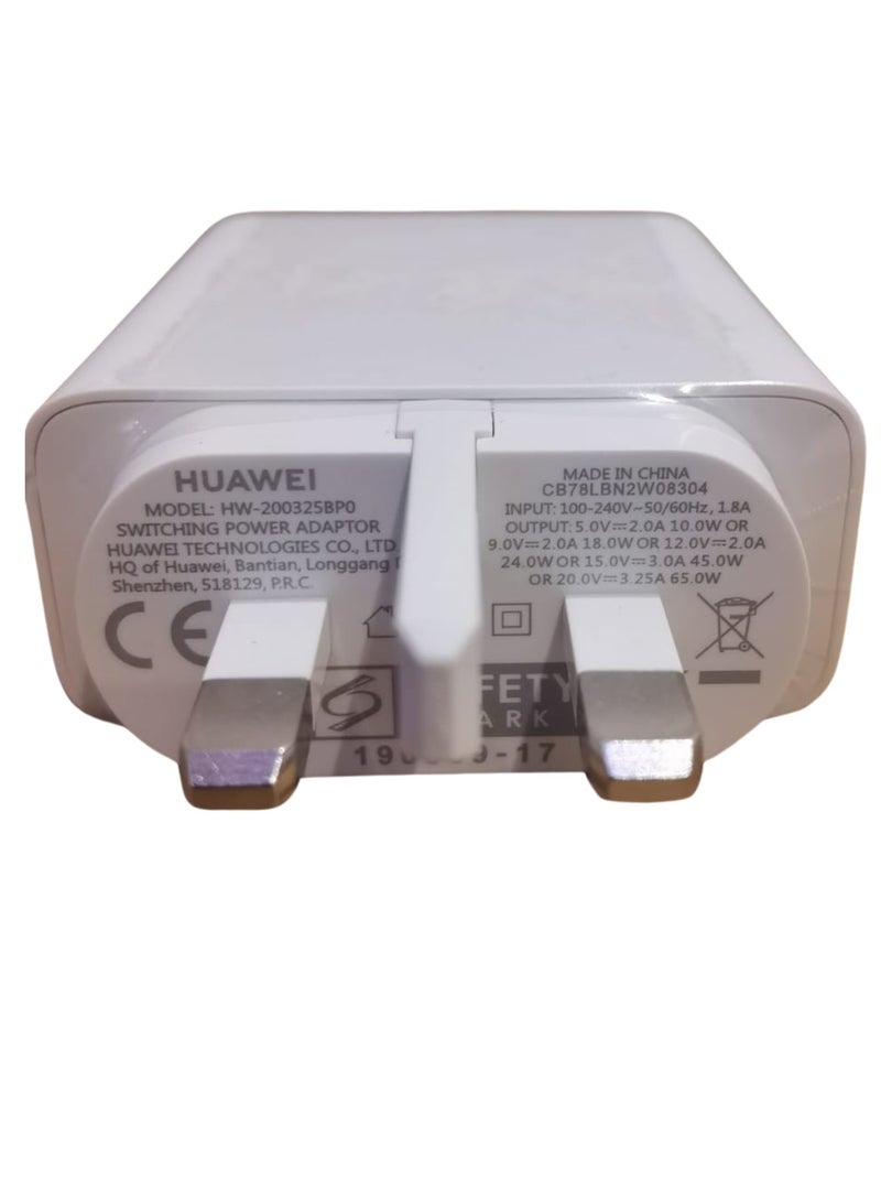 Huawei Laptop Charger TypeC 65W  - Image 1