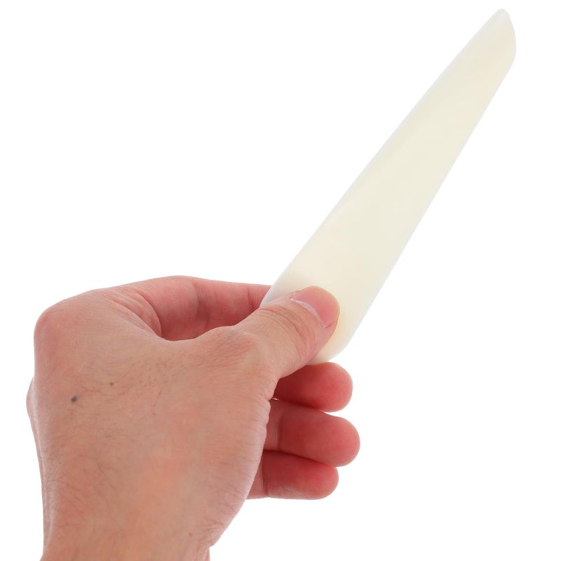 20 Pieces White Plastic Twisted Mini Dessert Spoons For Ice Cream Cake Pudding Party - Image 4