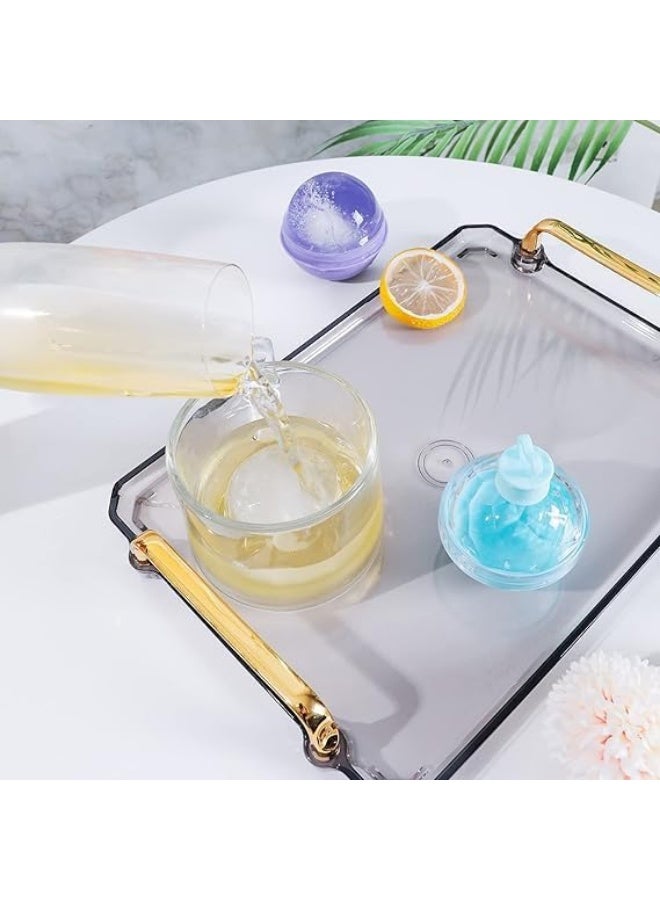 Round Ice Ball Maker - Modern and practical design for making premium ice, 2 pieces - Image 2