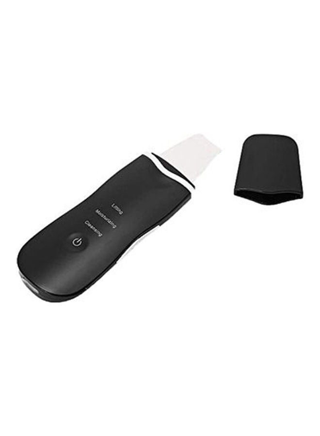 NIBEMINENT Portable Ultrasonic Blackhead Removal Exfoliating Pore Cleaner Black/White - Image 1