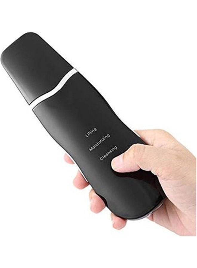 NIBEMINENT Portable Ultrasonic Blackhead Removal Exfoliating Pore Cleaner Black/White - Image 4