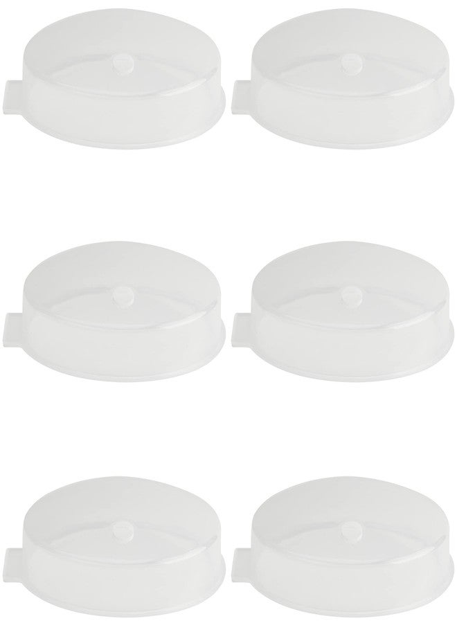 Providence Spillproof Anti-Splash Lids for Independence Mugs and Cups - Fits PSC 49 2-Handle Clear Mug, PSC 53, PSC 50, PSC 55, and Other Providence Spillproof Cups- 6 Pack - Image 1