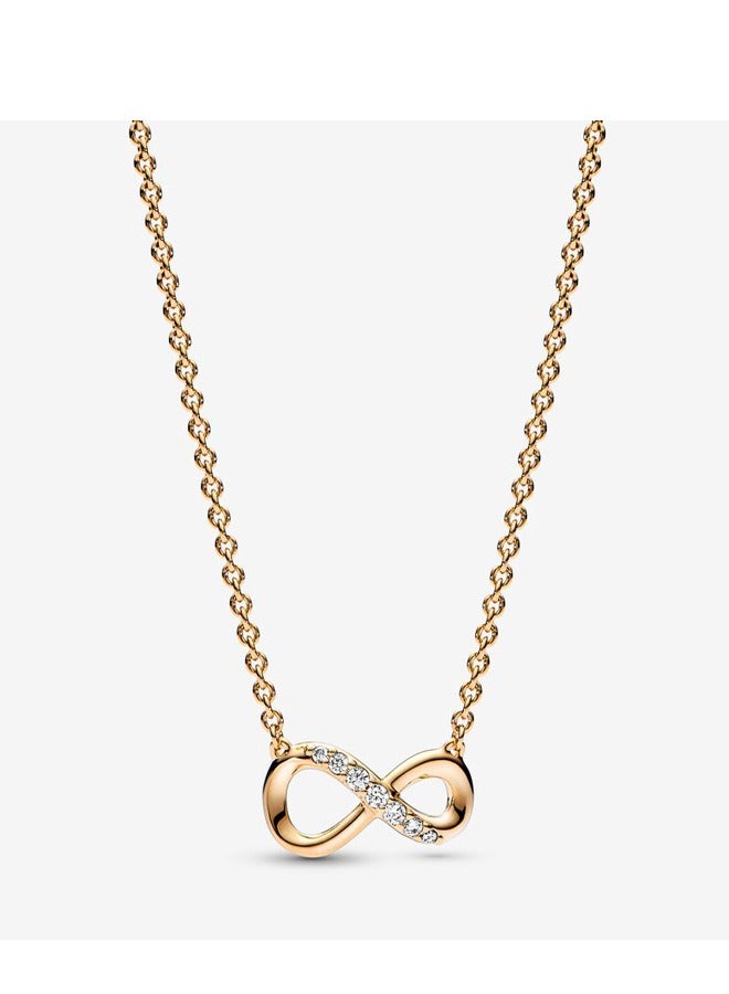 Pan Home Women's necklace adjustable gold-plated light luxury necklace  - Image 1