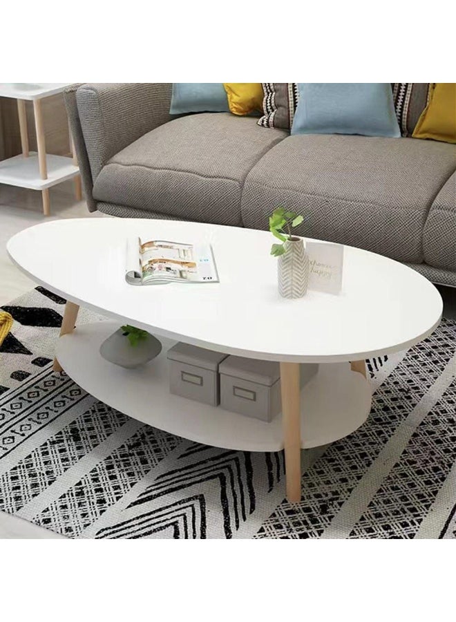 DANUBE HOME Santana Coffee Table-White - Image 2
