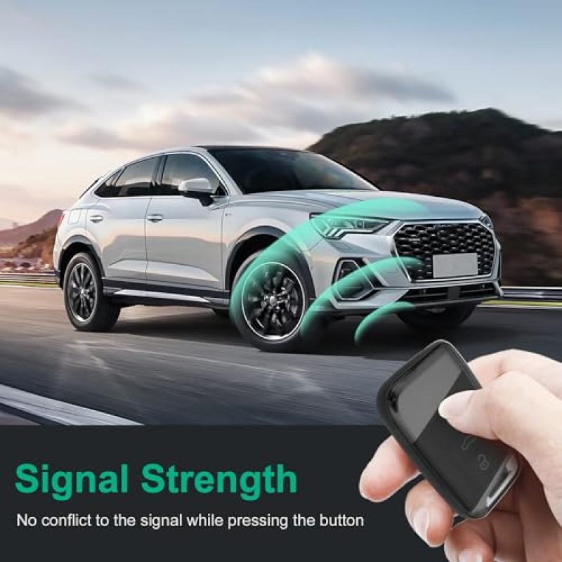 TPU Key Case for VW 4-Button Smart Remote - Precise Fit for Volkswagen Models - Shock-Absorbing Anti-Slip Car Key Protector for Jetta Tiguan Atlas Arteon Taos - Image 3