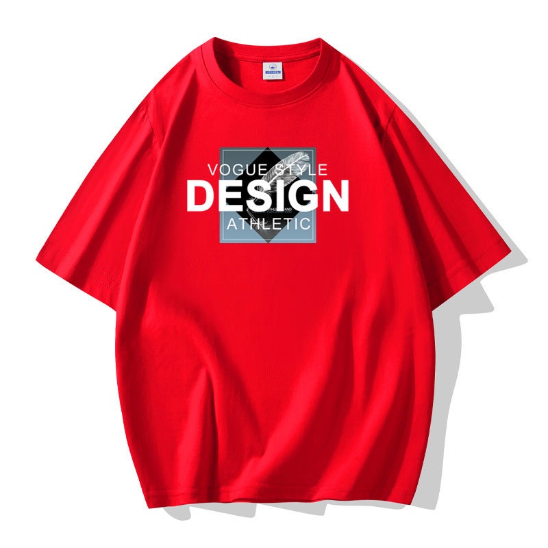 Cross-border Generation Hair Summer Men's Short-sleeved T-shirt Young and Middle-aged Korean Half-sleeved Base Shirt T-shirt Large Size Men's Top - Image 5