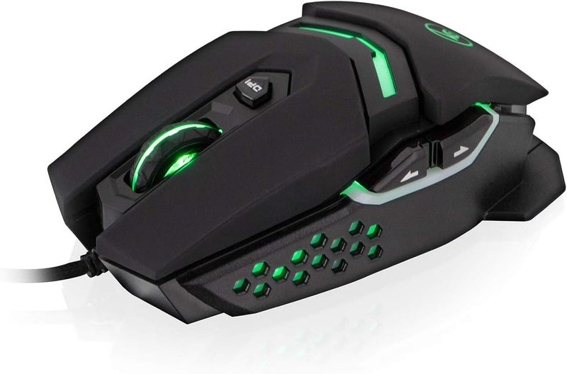 أيوغير ماوس الألعاب الاحترافي Kaliber Gaming FOKUS II، GME671 أسود - Image 3