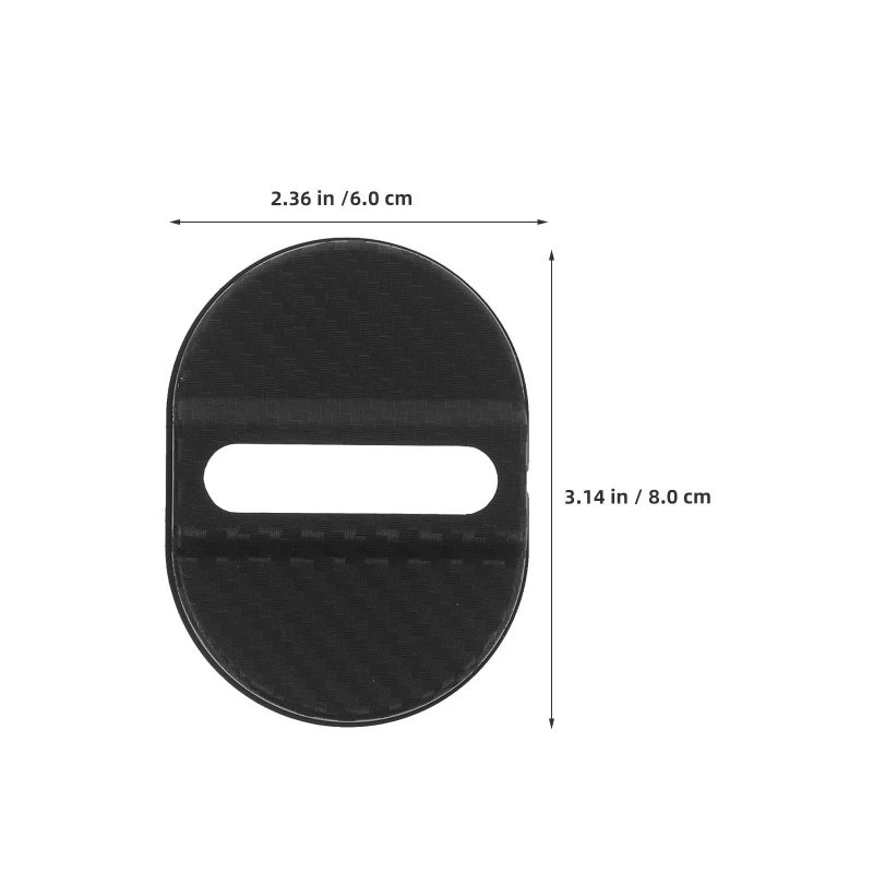 40 Pcs Door Latch Cover Anti Collision Plastic Car Door Lock Protector Reduce Noise - Image 3