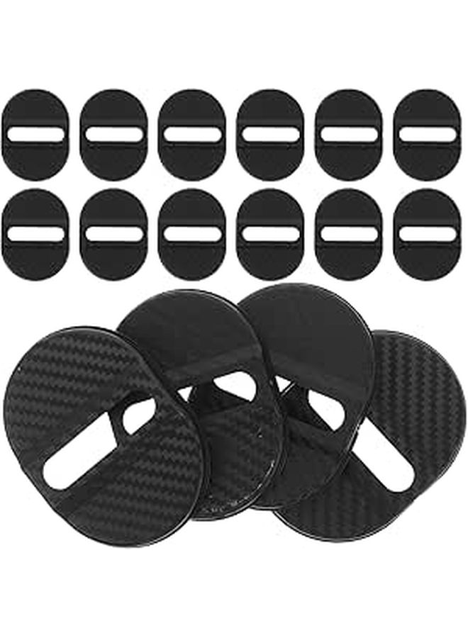 40 Pcs Door Latch Cover Anti Collision Plastic Car Door Lock Protector Reduce Noise - Image 1