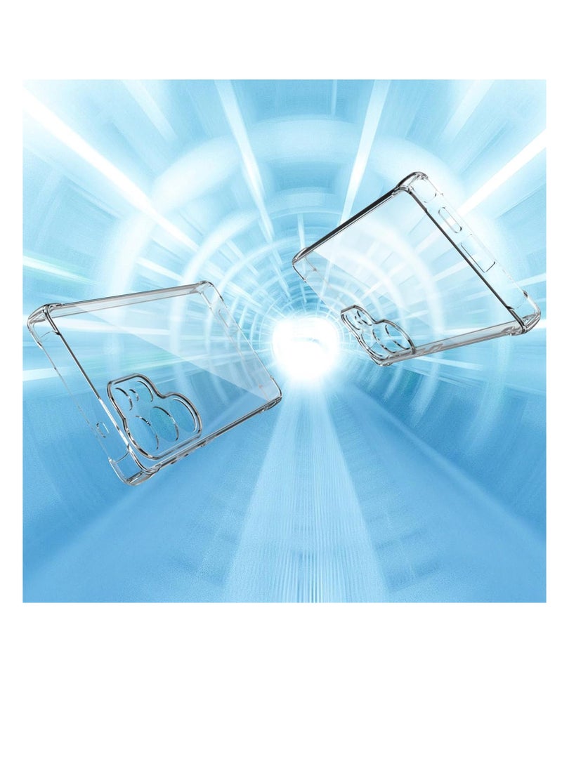 Crystal Protective Phone Case for Samsung Galaxy S25 Ultra 5G, Non-Yellow Mobile Phone Case, Shockproof Cover, Anti-Drop Case, Scratch Resistant for Samsung S25 Ultra Silicone TPU - - Image 2