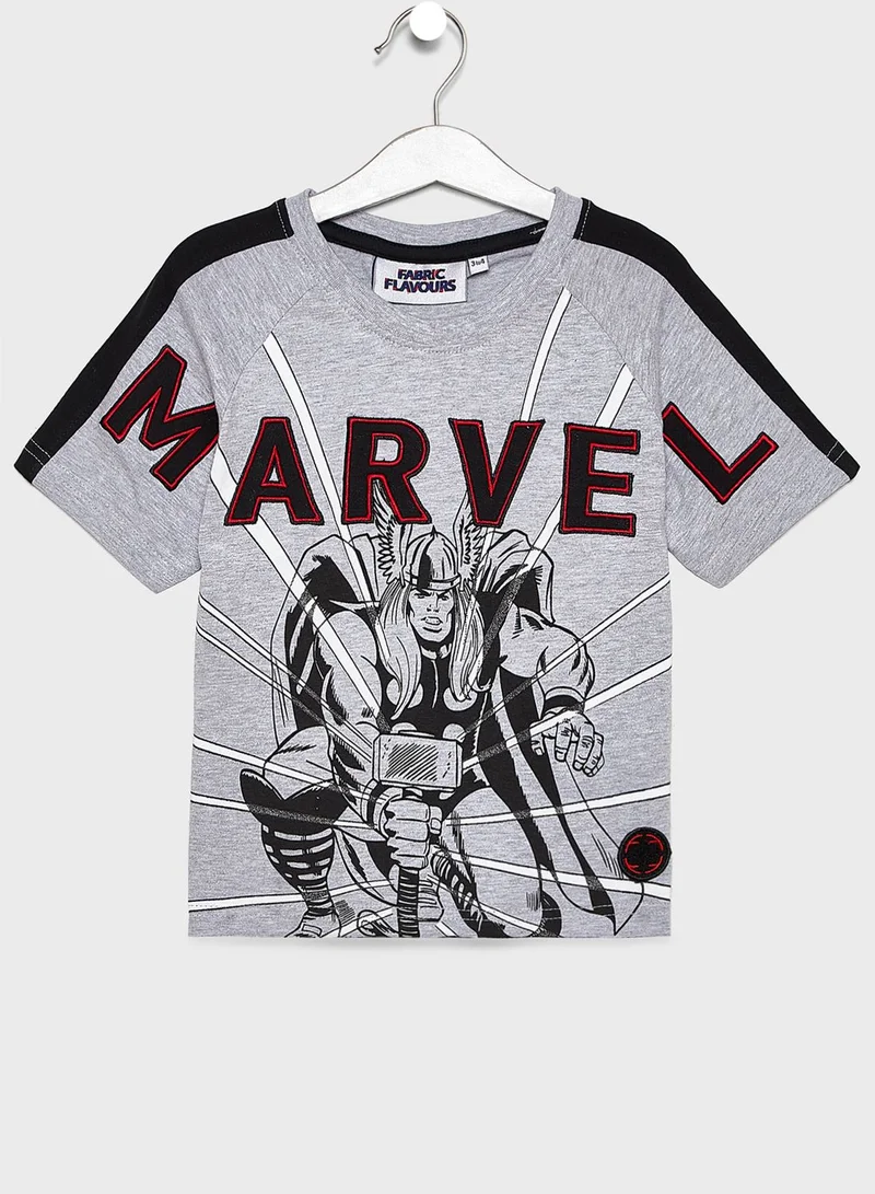 Fabric Flavours Kids Marvel T-Shirt