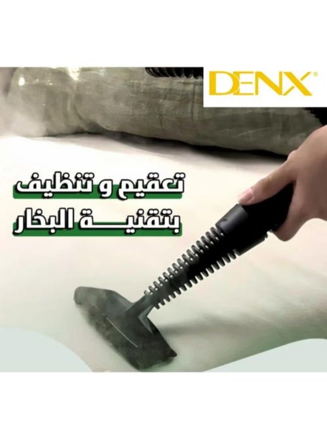 DENX Handheld Steam Cleaner – 1200W – 300kPa Pressure – 14-in-1 Multi-Use – 350ml Tank – Deep Cleaning & Sanitizing- DX2911 – 1 Year Warranty - Image 5