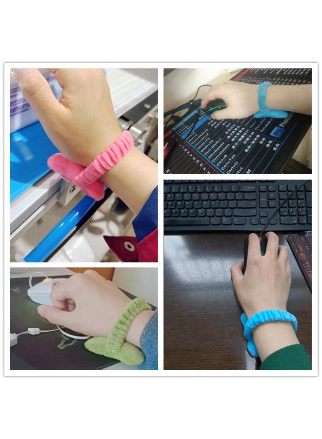 Cute Wrist Pillow Office Mouse Wrist Rest Pad Women's Elastic Band Hand Support Cushion Digital Computer Accessories-Color:Yellow  - Image 5