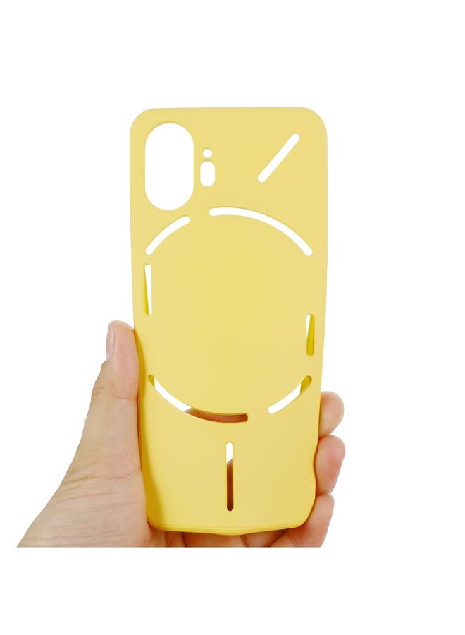 S-TOP Case For Nothing Phone 2 Pure Color Liquid Silicone Shockproof Phone Case - Image 3
