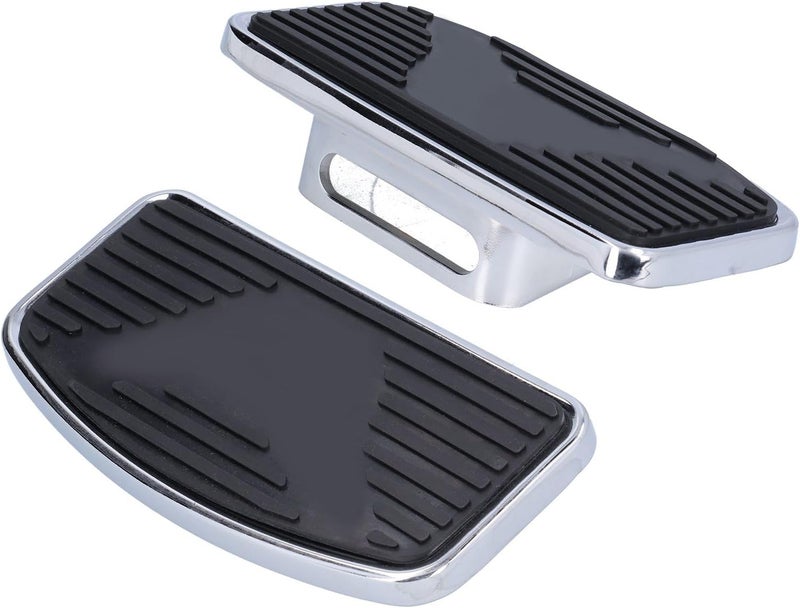 Space saving design picks Pomya Steel Rubber Floorboard Footrests | Adjustable Wide Footboard For Shadow 2004-2012 Anti topple design - Image 5