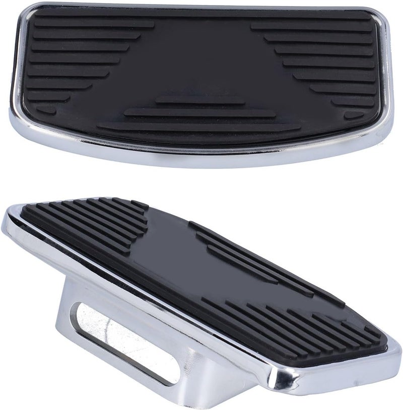 Space saving design picks Pomya Steel Rubber Floorboard Footrests | Adjustable Wide Footboard For Shadow 2004-2012 Anti topple design - Image 4